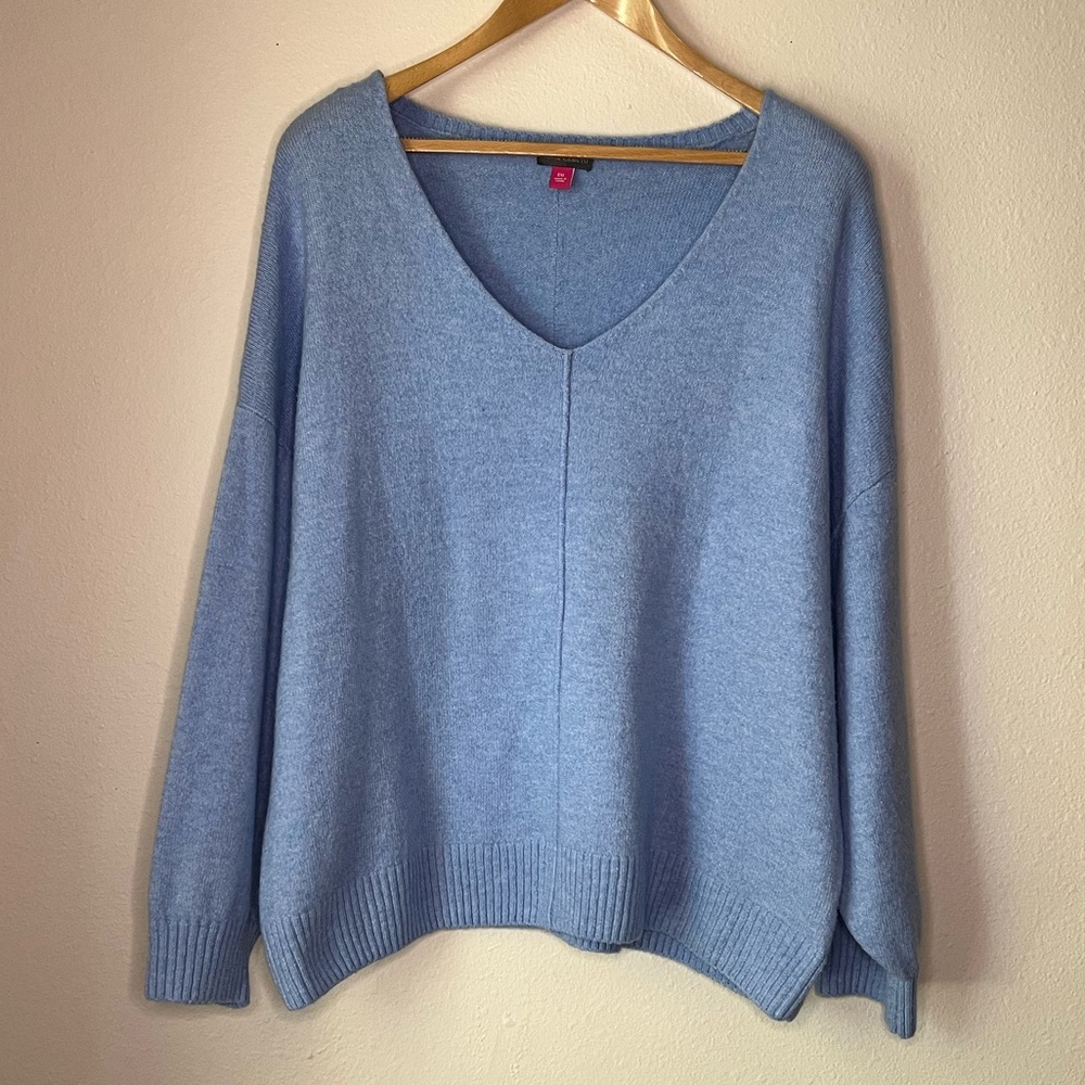 Vince Camuto Light Blue Sweater size XXL
